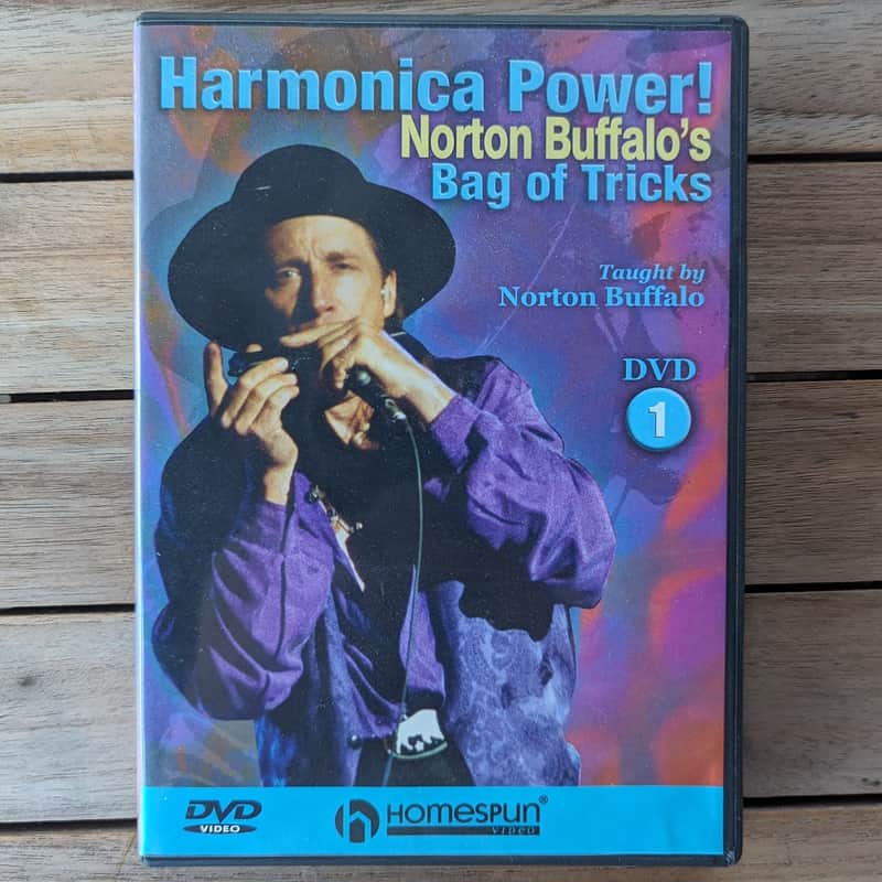 DVD "Harmonica Power! Norton Buffalo's Bag Of Tricks", 90 Min. imagen 1