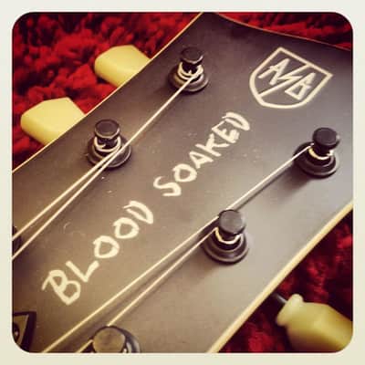 ASG Demon Hunter Blood Soaked Guitar image 4