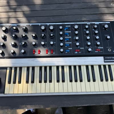 Moog Minimoog Voyager Old School 44-Key Monophonic Synthesizer 2008 - 2009 - Whitewash Cabinet image 1