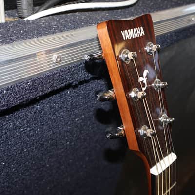 Yamaha FG700S Dreadnought Acoustic Guitar, Natural, 6-String image 4