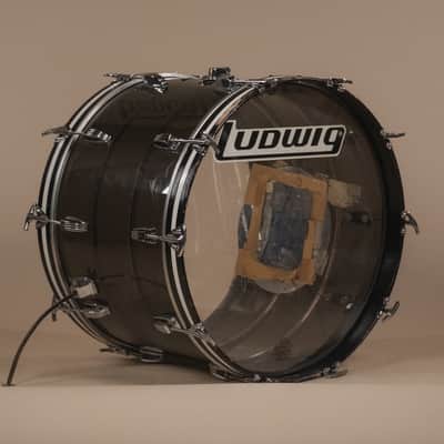 1970s Ludwig 'Tivoli' Vistalite in Smoke - 14x22, 8x12, 9x13, 16x16 image 8