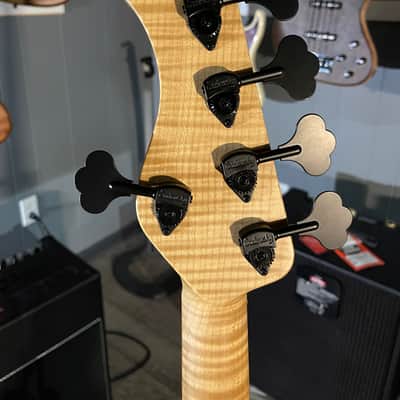 Sadowsky MasterBuilt 21-Fret M/M Bass, Limited Edition 2022 Natural Transparent High Gloss image 8