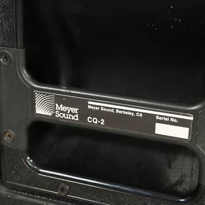 Meyer Sound CQ-2 Narrow Coverage Main Loudspeaker (PAIR) CG014PS *ASK FOR SHIPPING* image 7