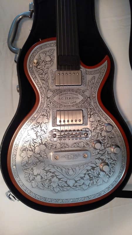 Zemaitis 22-fret Metal Front (MF500-LS) mid-2000s Natural Back image 1