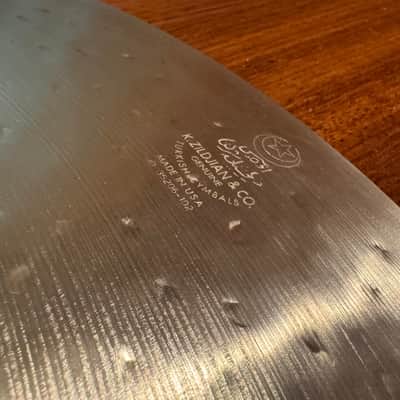 Zildjian 20" K Custom Dark Ride Cymbal 1995 - Present - Traditional image 6