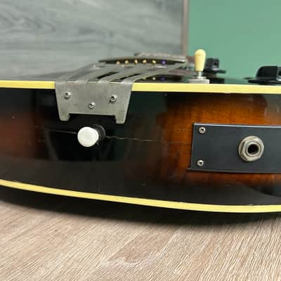RARE Epiphone Triumph 1938 Tobacco Burst Hollow Body Electric Guitar #2709 image 24