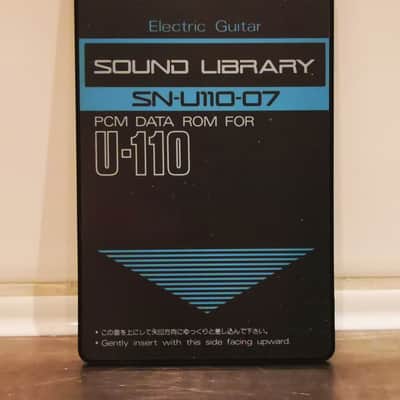 Roland SN-U110-07 Sound Library Electric Guitar PCM Data ROM Card