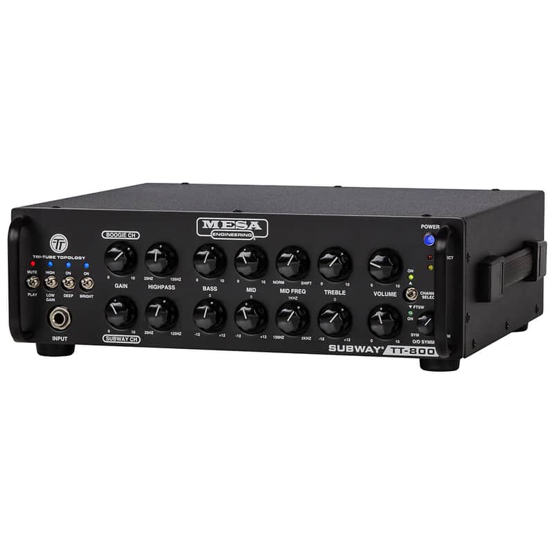 Mesa Boogie Subway TT-800 2-Channel 800-Watt Bass Amp Head 2020 - Present - Black image 1