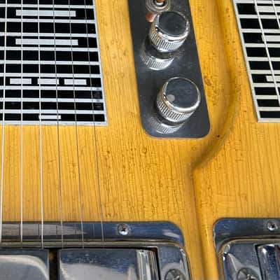 Rickenbacker DW-12 6-String Double-Neck Console Steel Guitar 1955 - 1966 - Blonde image 11