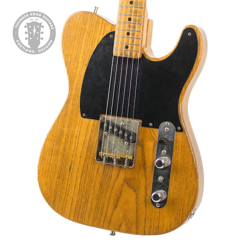 1956 Fender Esquire Refin Natural w/Original Pickups #12142