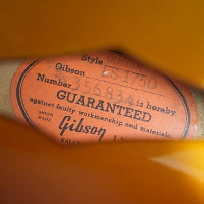 Gibson ES175D Sunburst 1965 image 11