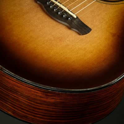 Kevin Ryan Paradiso Grand Concert - Western Red Cedar & Figured Rosewood image 17