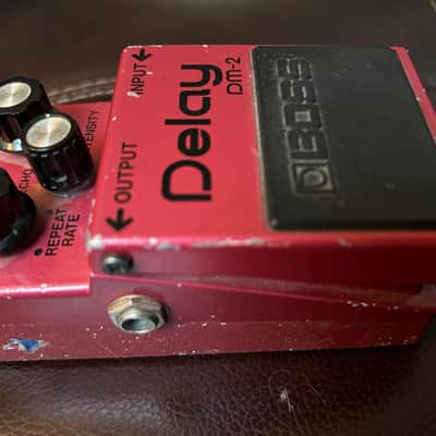 Boss DM-2 Delay (Black Label) 1981 - 1984 - Pink image 12