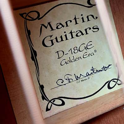 2003 Martin D-18GE Golden Era D-18 - Natural - w/Case image 4