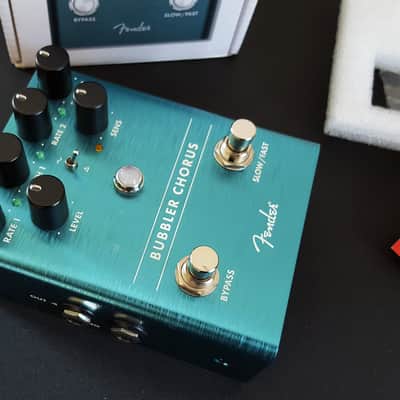 (NEW) Fender Bubbler Chorus & Vibrato - Teal image 5