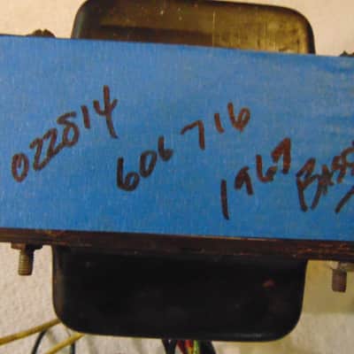 FENDER  BASSMAN POWER TRANSFORMER 1967 image 3