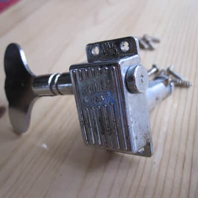 1 tuner -  flat Grover D/G vintage Rickenbacker 4001 tuner wavy 1968 1969 1970 1971 1972 1973 image 4