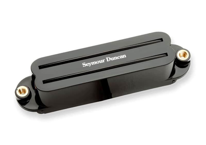 Seymour Duncan Hot Rails for Strat Pickup, Bridge, Black image 1
