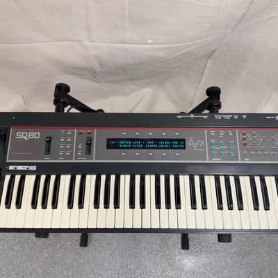 Ensoniq SQ-80 Cross Wave Synthesizer 1988 - Black