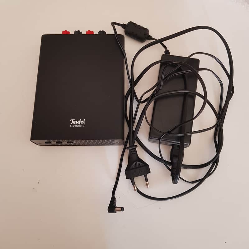 Amplifier Teufel  Rear Station 4 RS 4 MK2 WLR 2020S - Black Metal