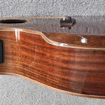 Washburn Comfort G55CE Koa Acoustic Electric Guitar, Natural Finish, New Gig Bag image 9