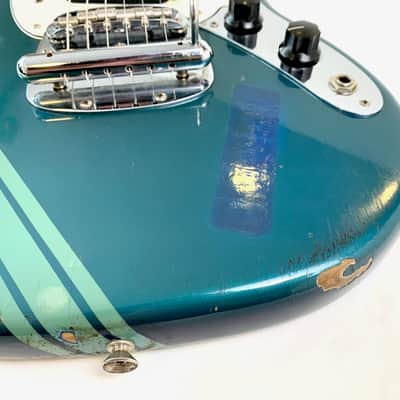 Fender Mustang Competition 1974 Burgundy image 10