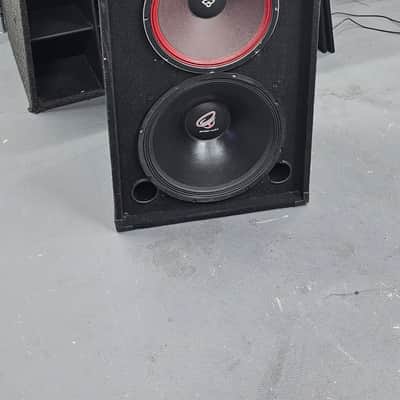 Speaker Cabinet With 15" Cerwin-Vega 153 EV II Cerwin-Vega C5G Tweeter Cerwin-Vega H25F Tweeter Horn Pyle Pro Pds344 Horn 18" Mitzu Mit-181500. image 3