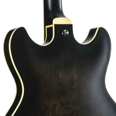 Ibanez Artcore AS53-TKF Transparent Black Flat - Semi Acoustic Guitar image 10