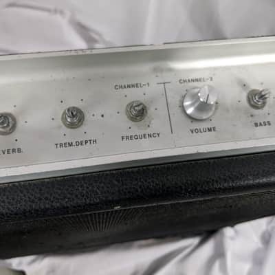 Vintage 1960's Yamaha TA-60 Combo Guitar Amplifier TA60 Amp Wedge RARE image 14