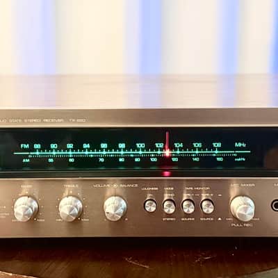 🎶✨ Onkyo TX-220 Vintage Stereo Receiver w/ Original Wood Case — Serviced, Cleaned, All Functions Working + New STK016 Outputs image 2