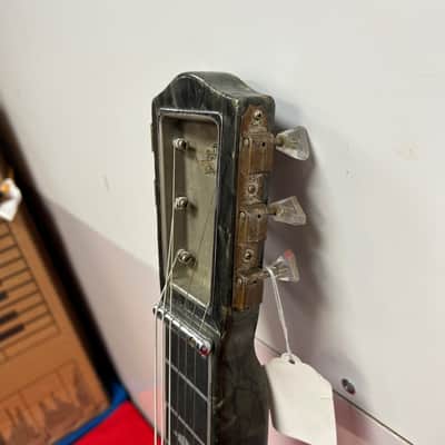Magnatone Eddie Bush Special Vintage Lap Steel Guitar Green Pearl image 10