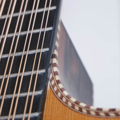 Oscar Schmidt OH52SE Acoustic-Electric Bajo Sexto w/ Gig Bag - Solid Cedar & Macassar Ebony image 14