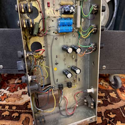 Vintage 1970s Carlsbro 60 TR Amp Tremolo Twin 2x12 Guitar Valve Amplifier Combo image 23