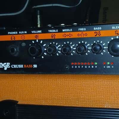 Orange Crush Bass 50 50-Watt 1x12" Bass Combo 2016 - Present - Orange image 6
