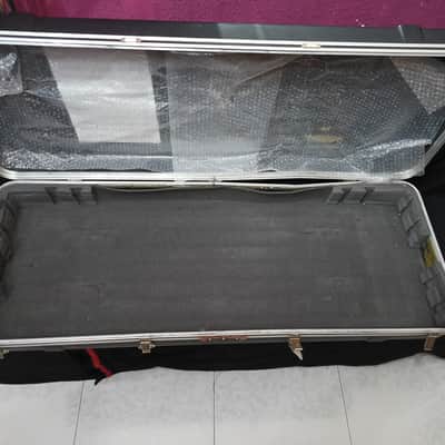 110X27X17 CM ABS HARDSHELL HARD CASE FLIGHTCASE PLASTIC BLACK KEYBOARD SYNTH GUITAR image 1