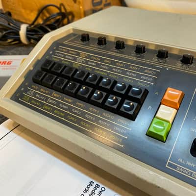 Korg KR-55 Rhythm 55 1970s - Cream image 3