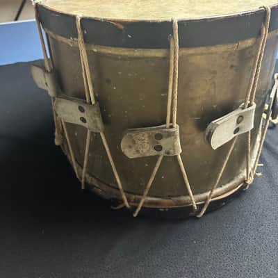 George Lawrence Stone Brass Uber Vintage and Rare 12x16 Marching Snare image 3