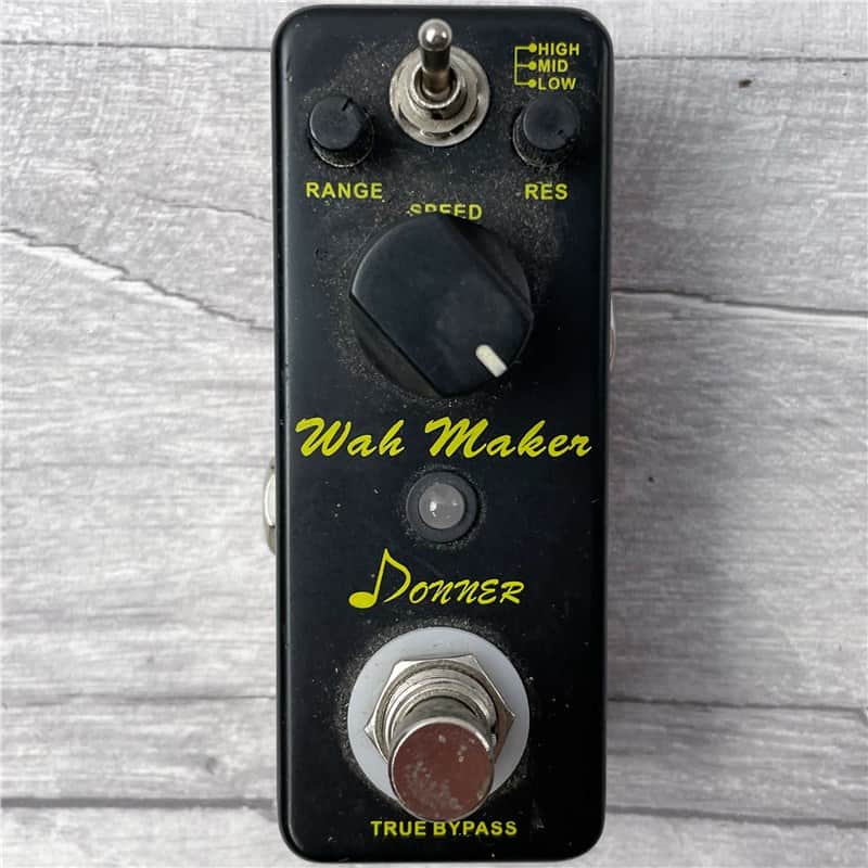 Donner Wah Maker Bass Effects Pedal, Second-Hand image 1