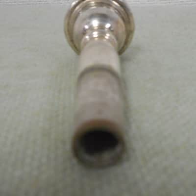 Getzen 7C Trumpet Mouthpiece Mid 2000's - Silver Plate image 2