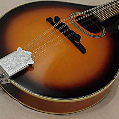 Savannah SA-110 Oval Hole Acoustic A Style Mandolin Natural image 7