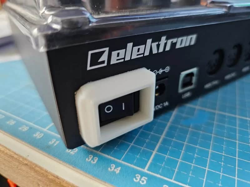 Power Switch Cover - Elektron Digitakt + MORE! image 1