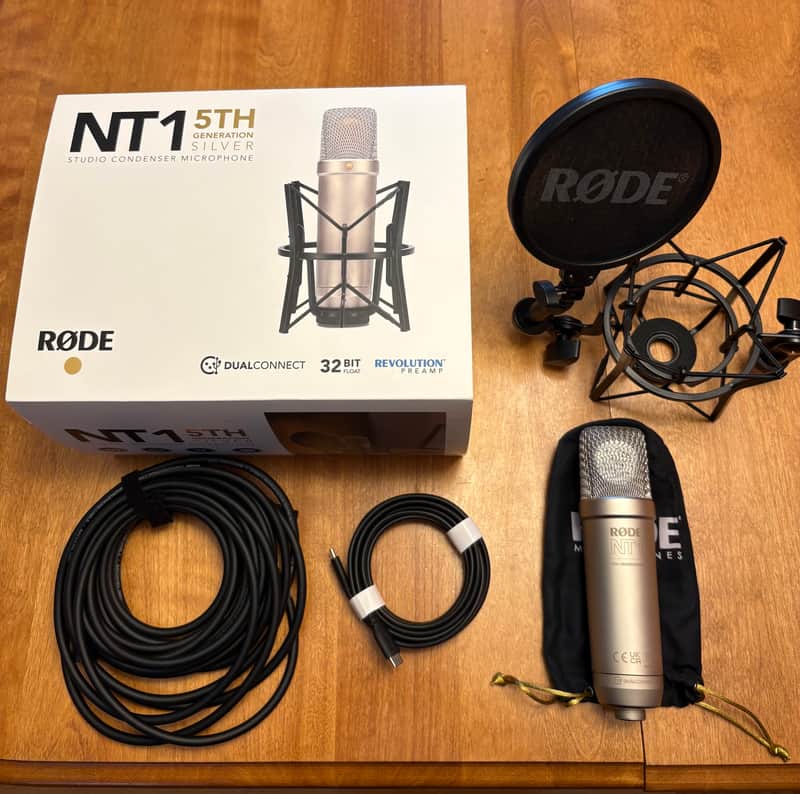 RODE NT-1 5th Generation 2024 - Silver image 1