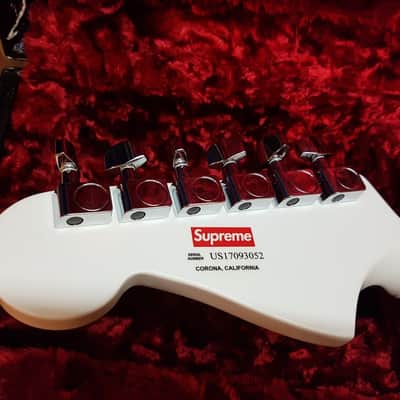 Fender Supreme Stratocaster Limited Edition Rare Collectible White Strat image 13