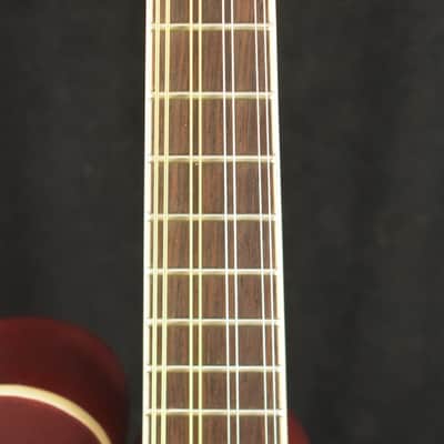 Epiphone F-5 Studio Wine Red Satin w/ Premium Gig Bag image 4