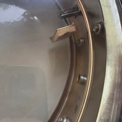 Ludwig No. 400 Supraphonic 5x14" 8-Lug Aluminum Snare Drum with Keystone Badge 1963 - 1969 - Chrome image 5