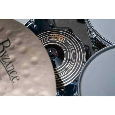 Meinl Classics Custom Dark Micro Stack Hi Hat Cymbals 8" image 11