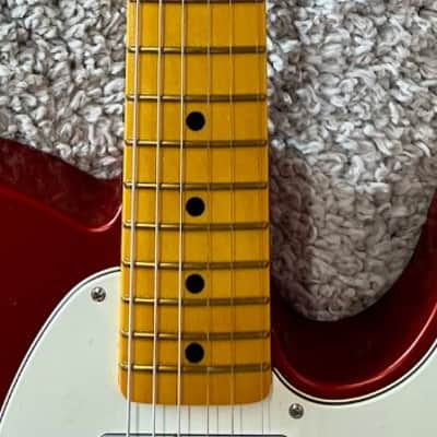 Mint Fender Stories Collection Mike Campbell Red Dog Telecaster, Maple, Red Dog Red image 3