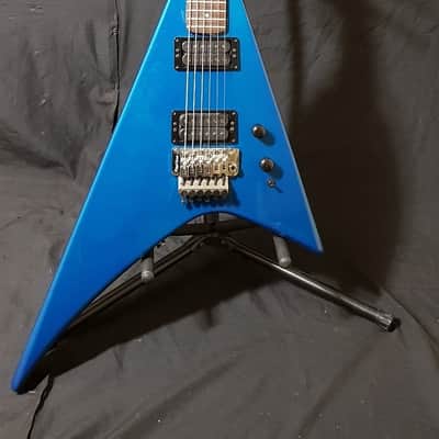 Kramer Vanguard 1980s Blue Metallic image 2