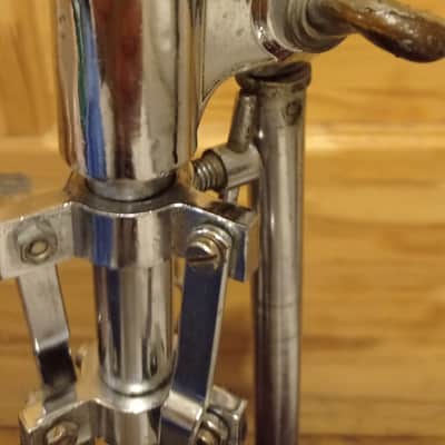 Amati Kraslice RARE Snare drum stand 60s-70s  - Vintage chrome image 4