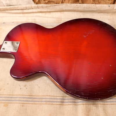 Hofner Colorama Model 161 1960's Redburst image 11
